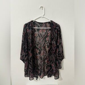 Forever 21 Sheer Kimono / Cover Up